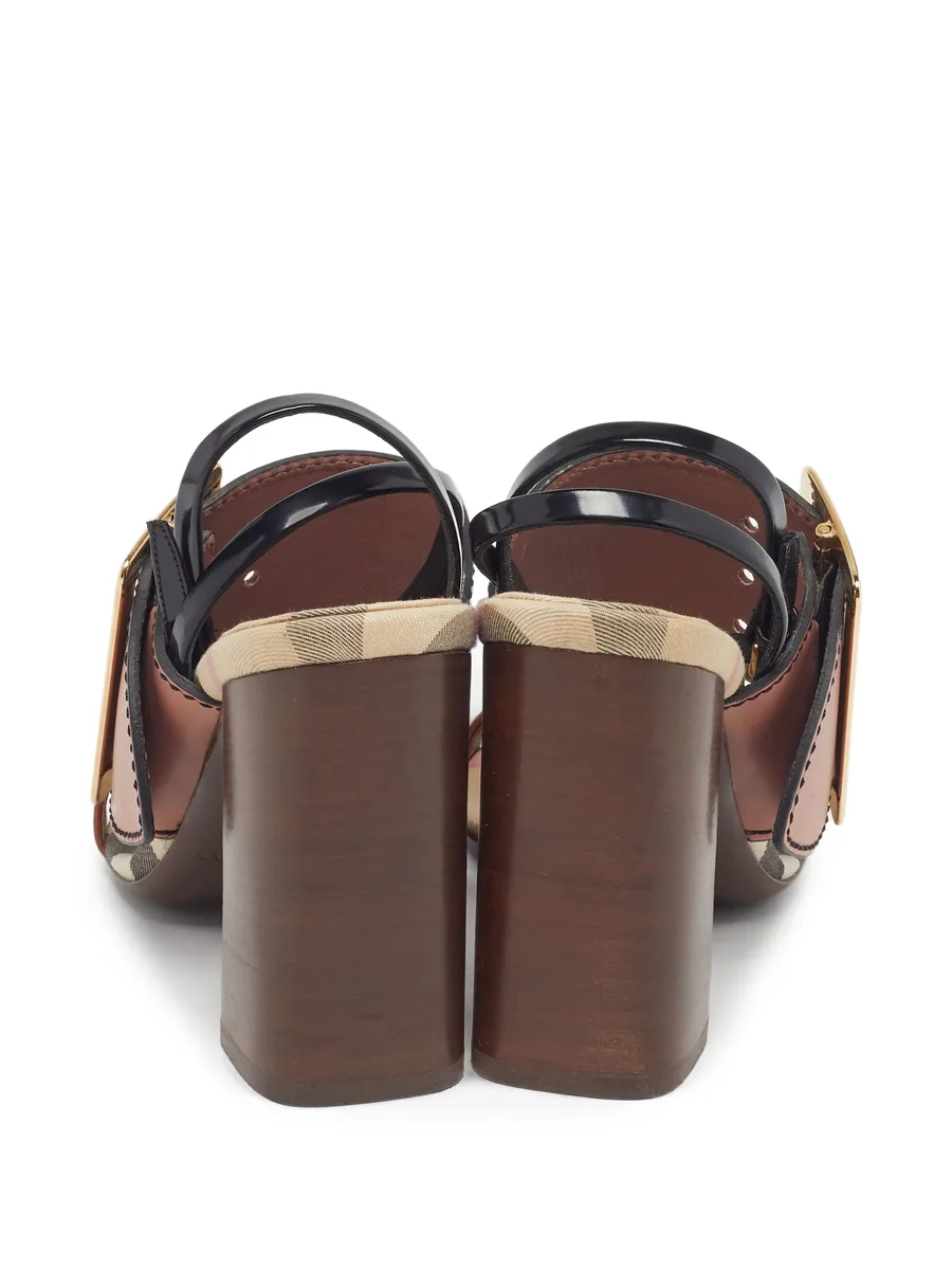 buckled ankle-strap sandals 9