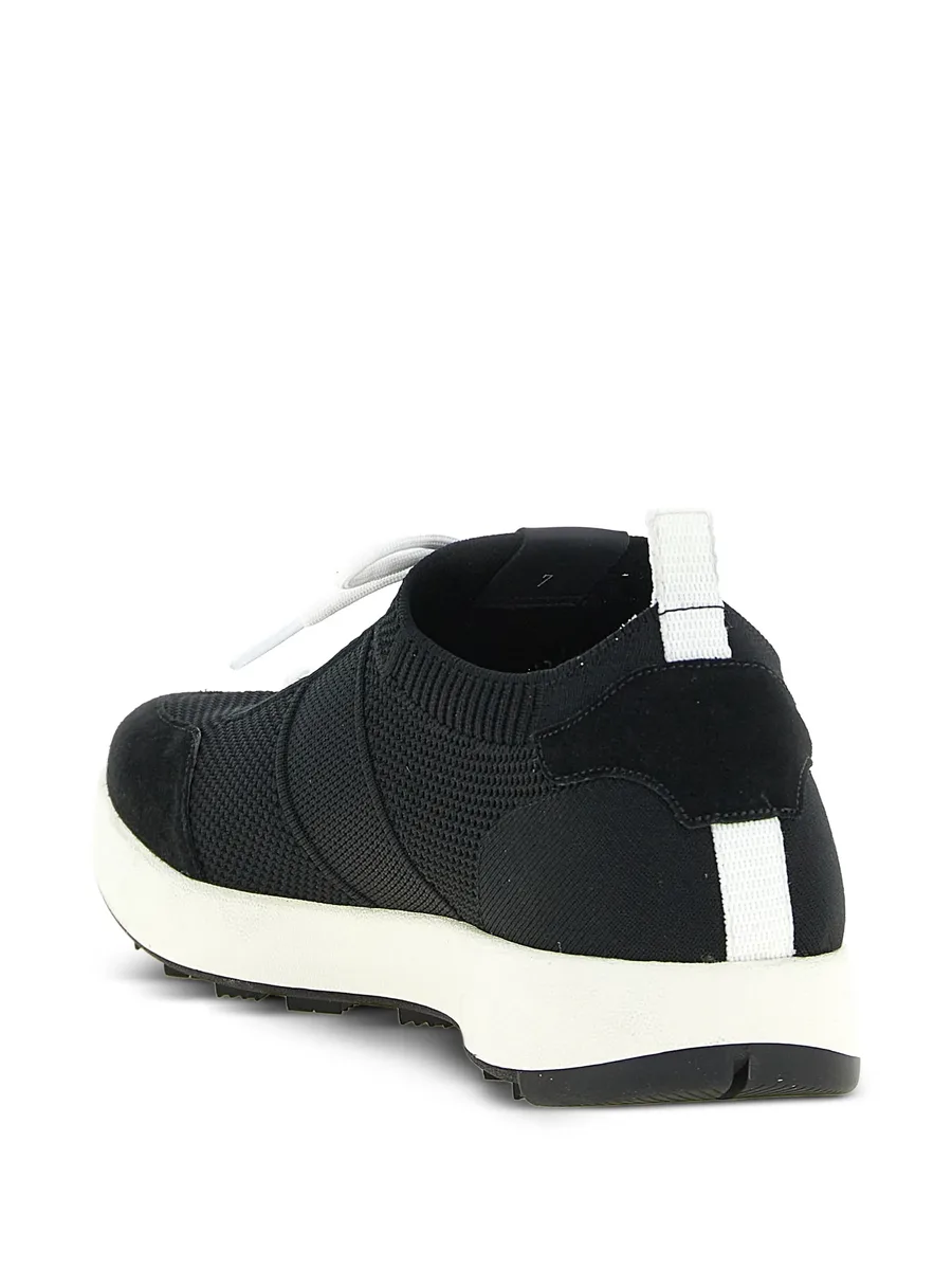 suede-trim slip-on sneakers 6