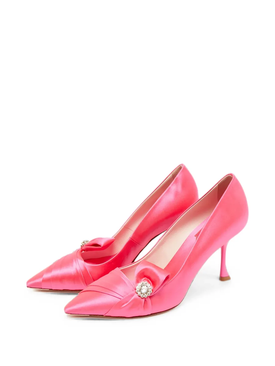 Lavalliere heeled pumps 3