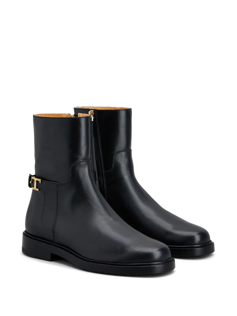 T Timeless leather ankle boots 4