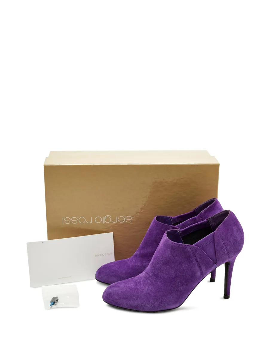 suede ankle booties 10