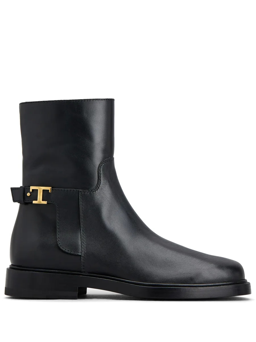 T Timeless leather ankle boots 1