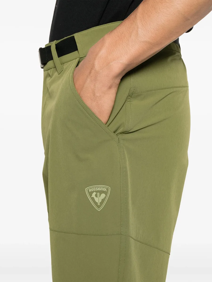 appliqué-logo cargo shorts 9