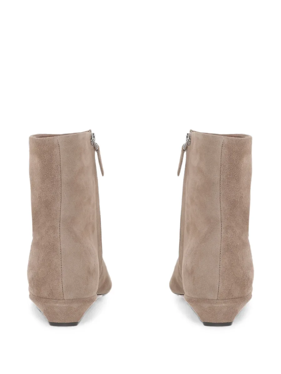 pointed-toe side-zip ankle boots 6