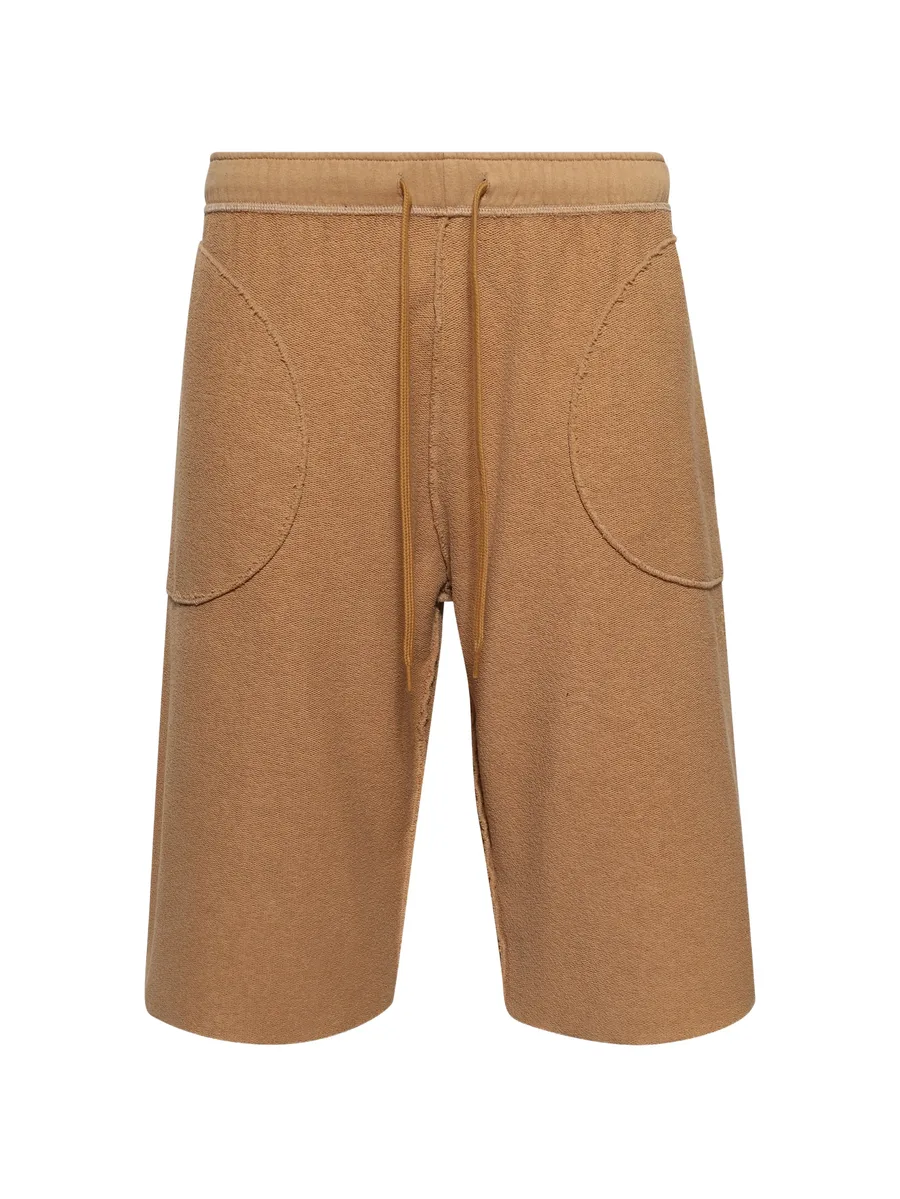 drawstring patch shorts 1