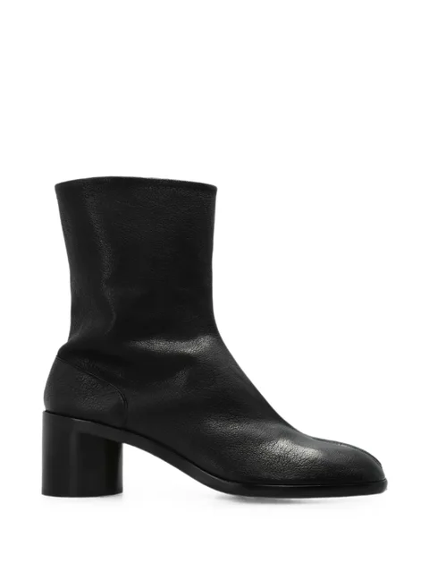 Tabi leather ankle boots