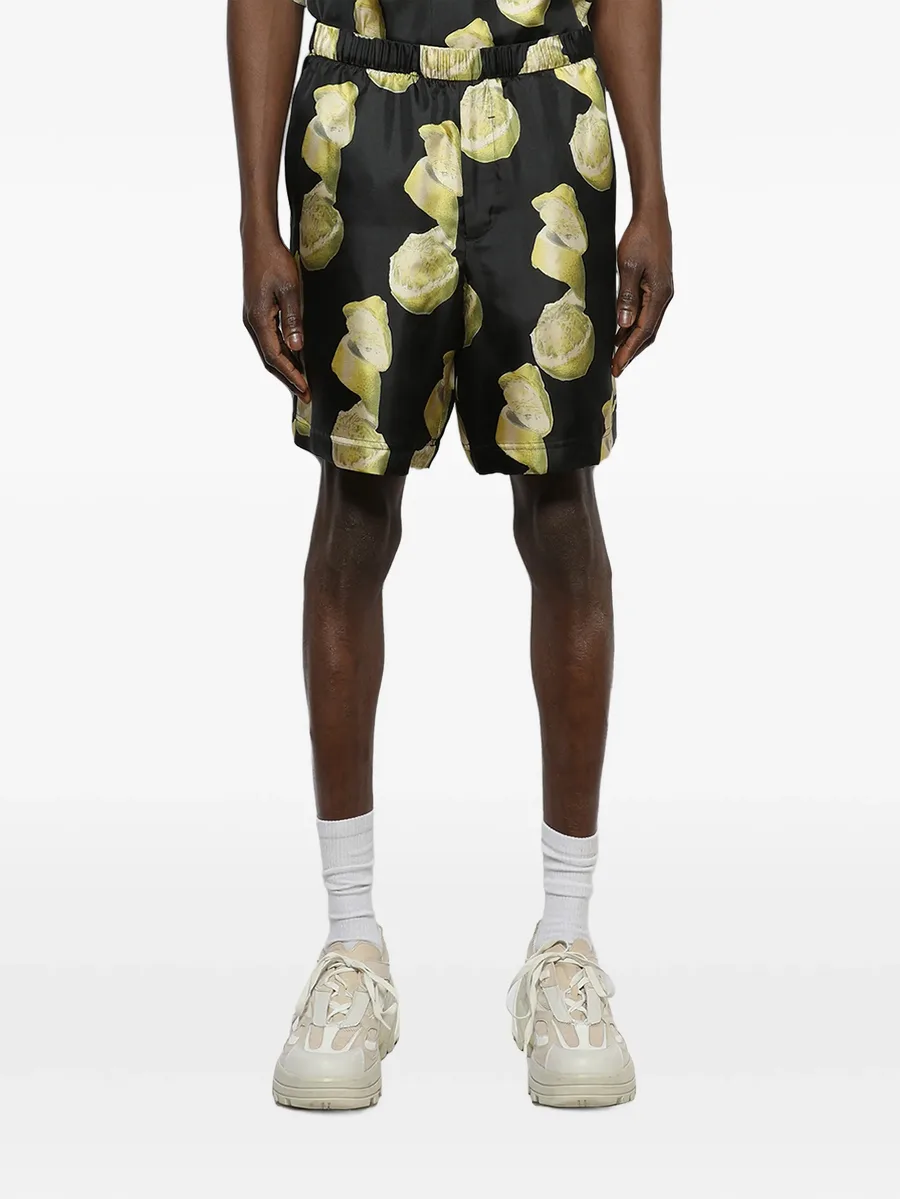formal elasticated shorts 1