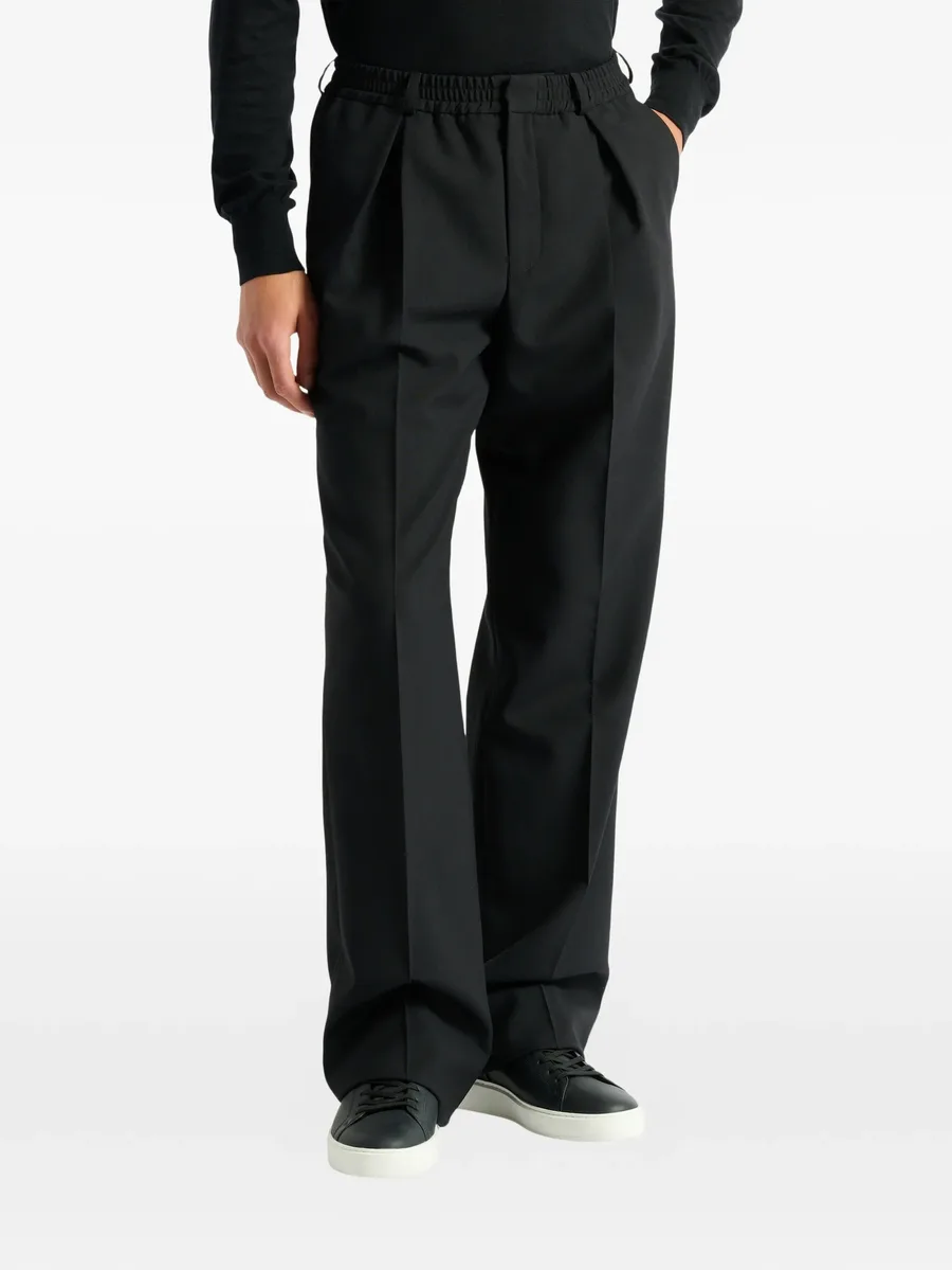 wool trousers with elasticated waist 9