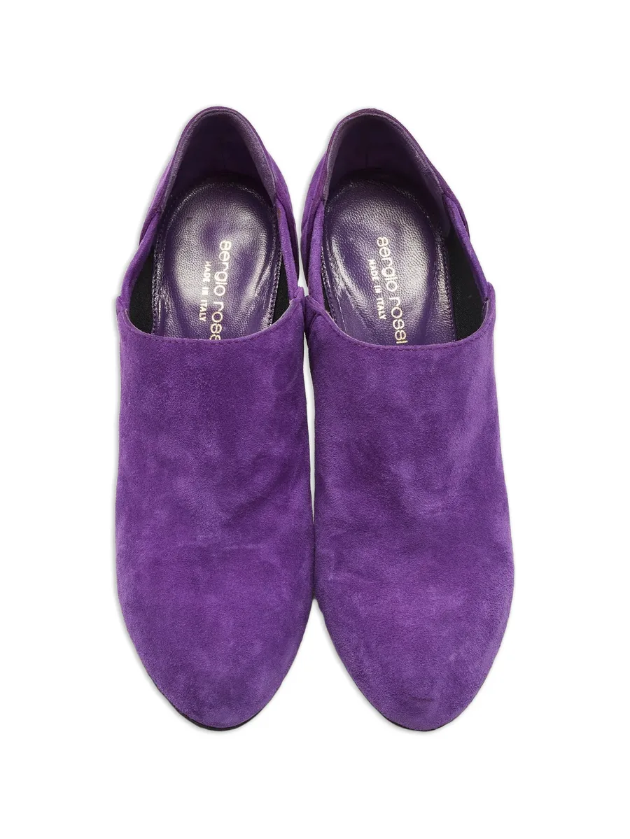 suede ankle booties 5