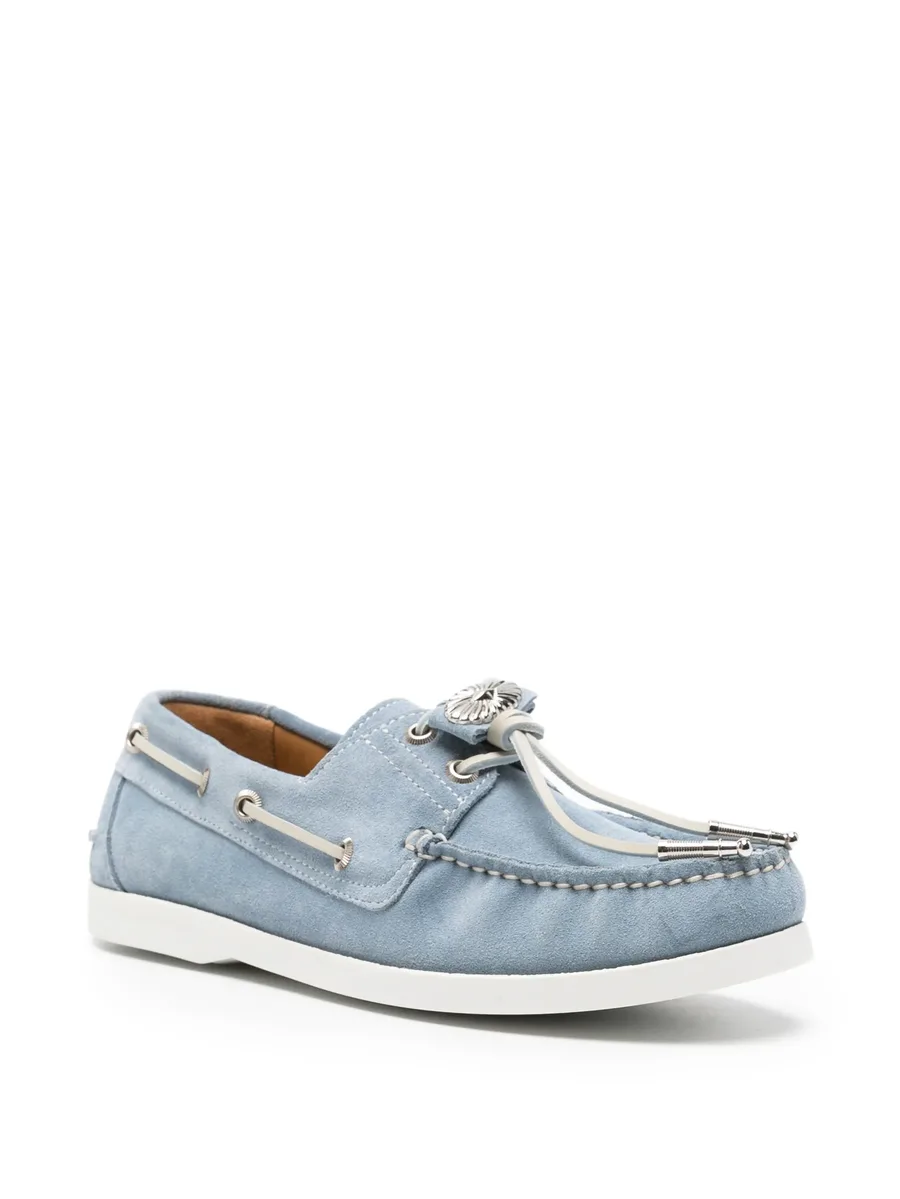 suede-finish boat shoes 3
