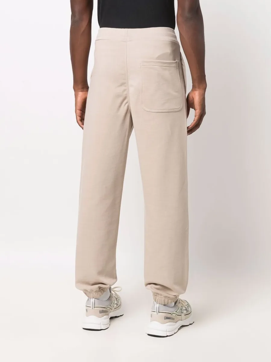 logo-print cotton track trousers 8