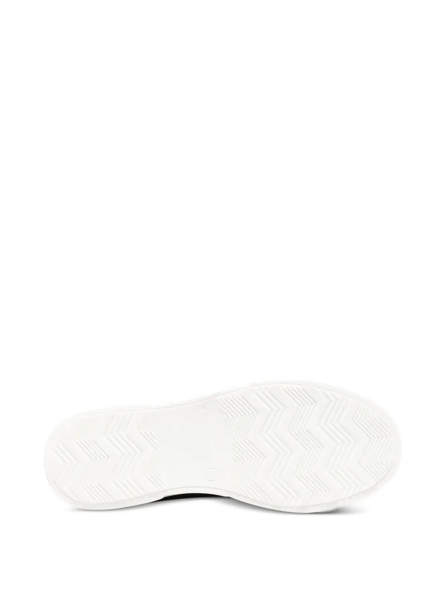 logo-embossed panelled sneakers 8