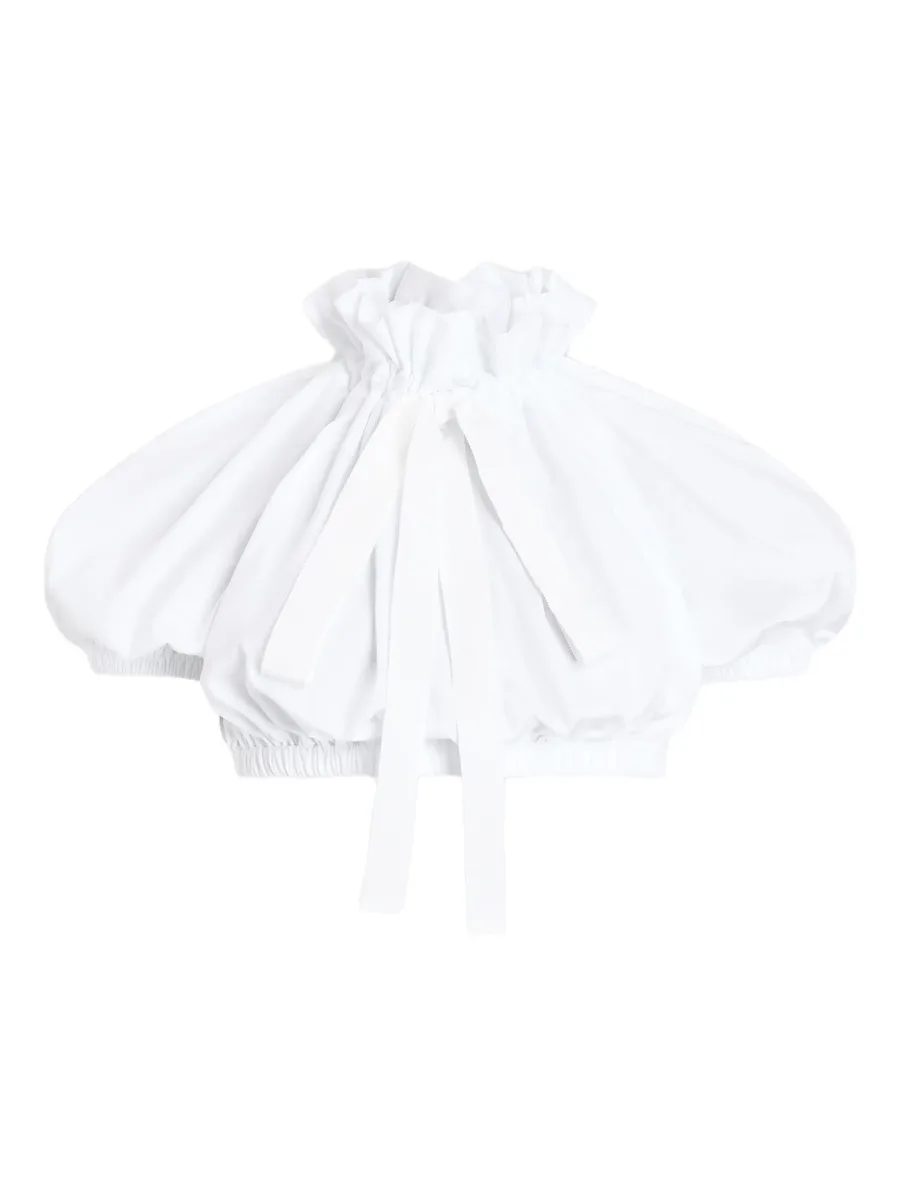 ruffled volume top 2