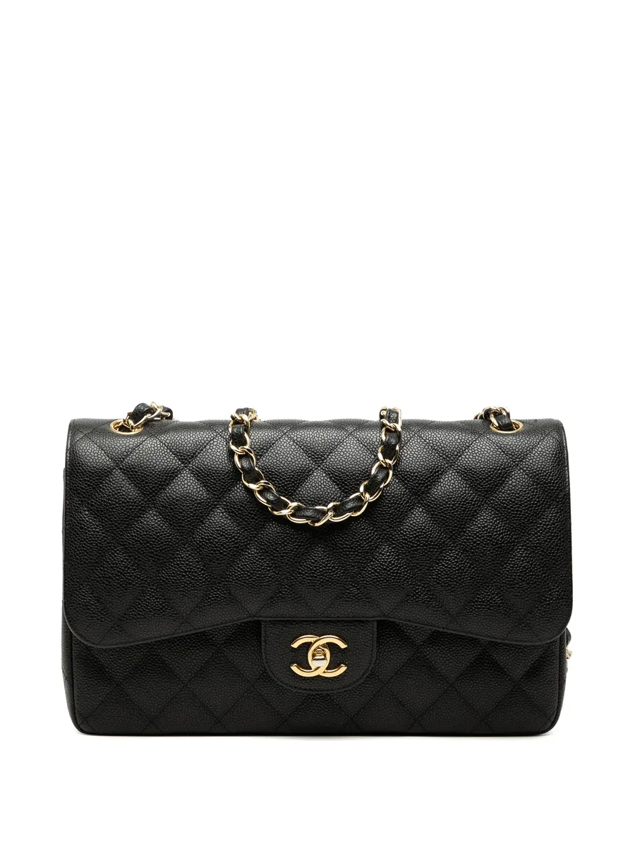 сумка на плечо Jumbo Classic Caviar Double Flap (2012 год) 2