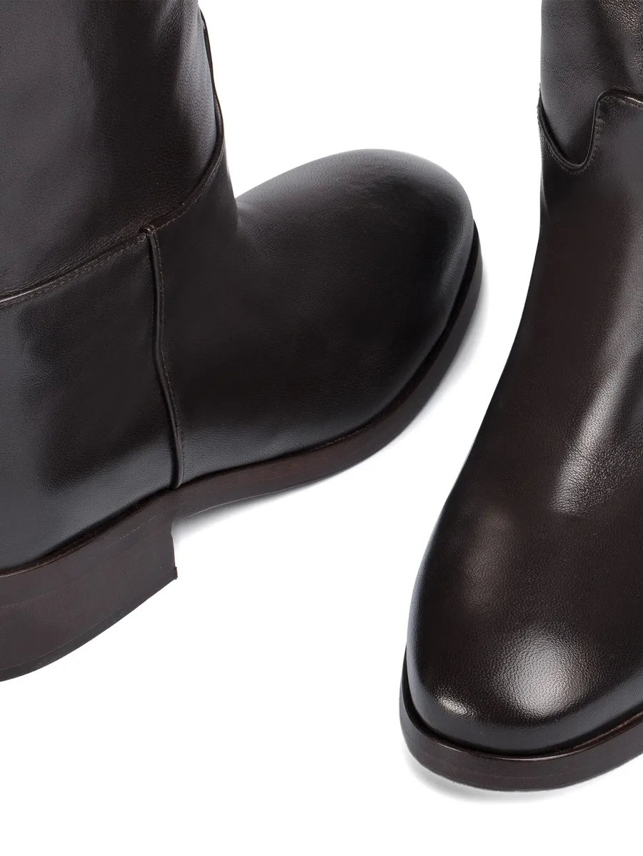 Charlotte buckle-detail boots 8