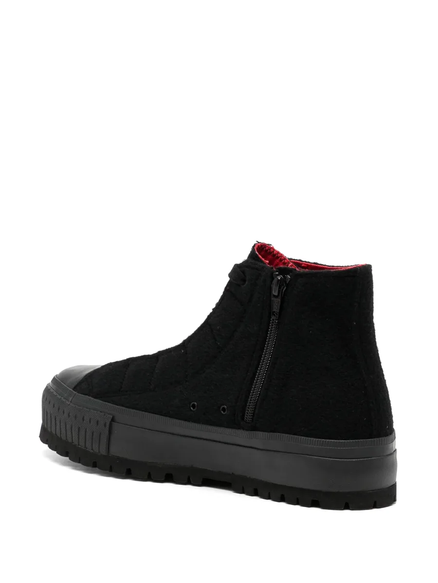 lace-up high-top sneakers 5