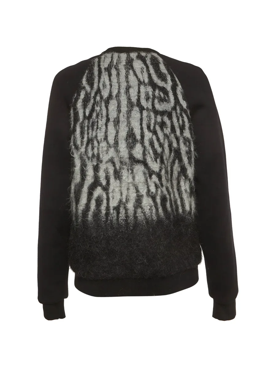 Gym mohair-blend jersey jacket 4