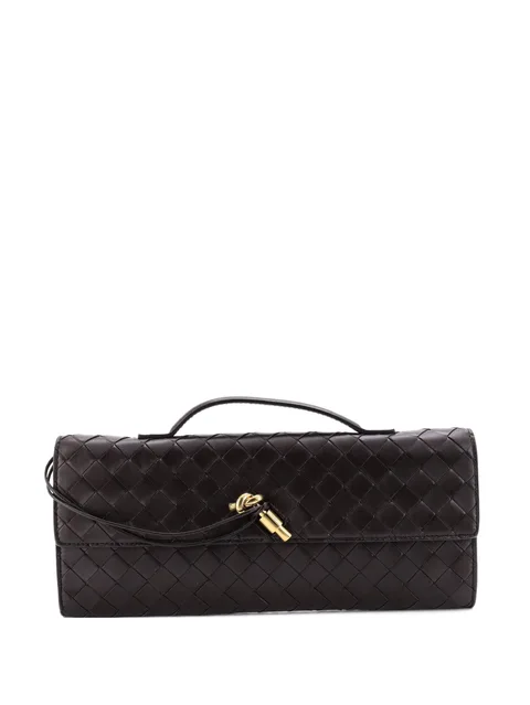 клатч Andiamo Top Handle Intrecciato Nappa