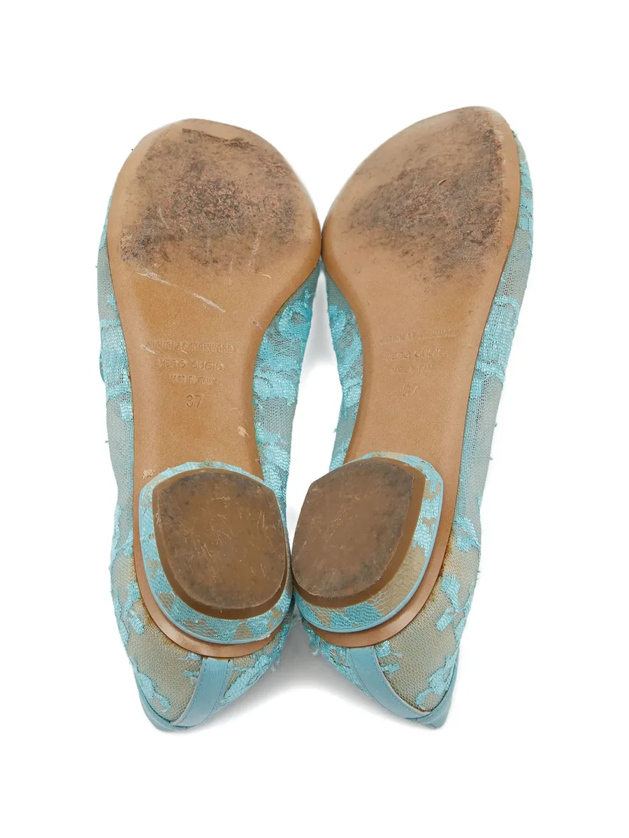 Casati lace ballet flats 6