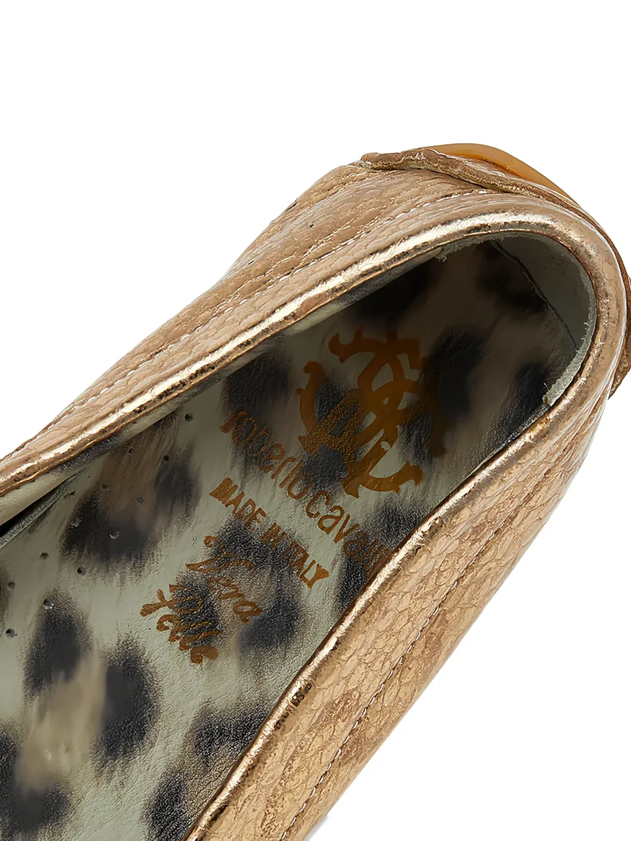 logo-embellished loafers 7