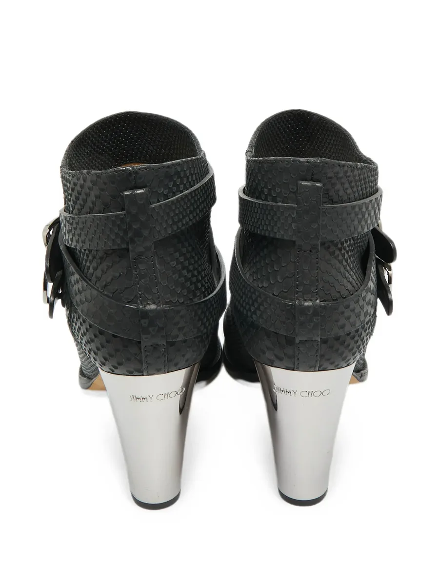 Marlin python-embossed ankle boots 5