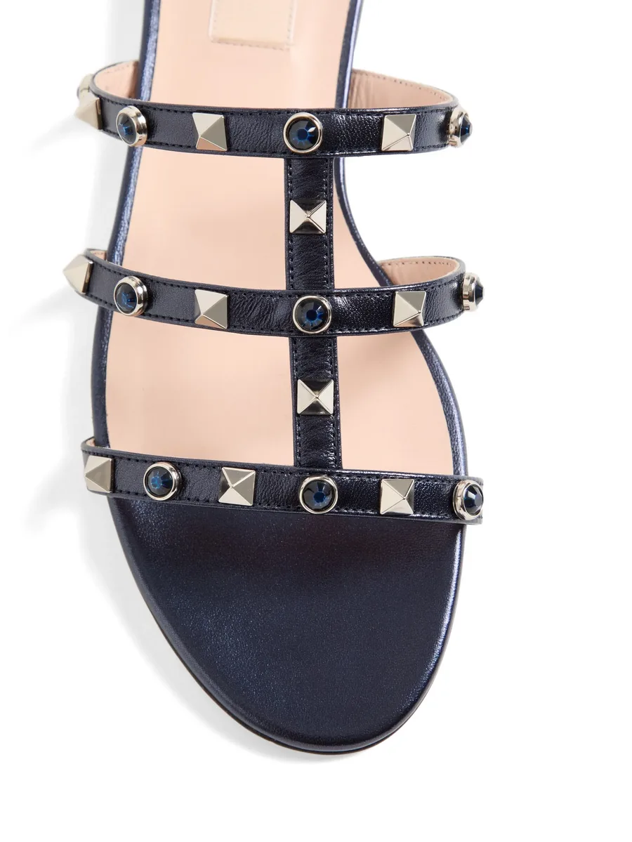ламинированные босоножки Rockstud с кабошонами 10