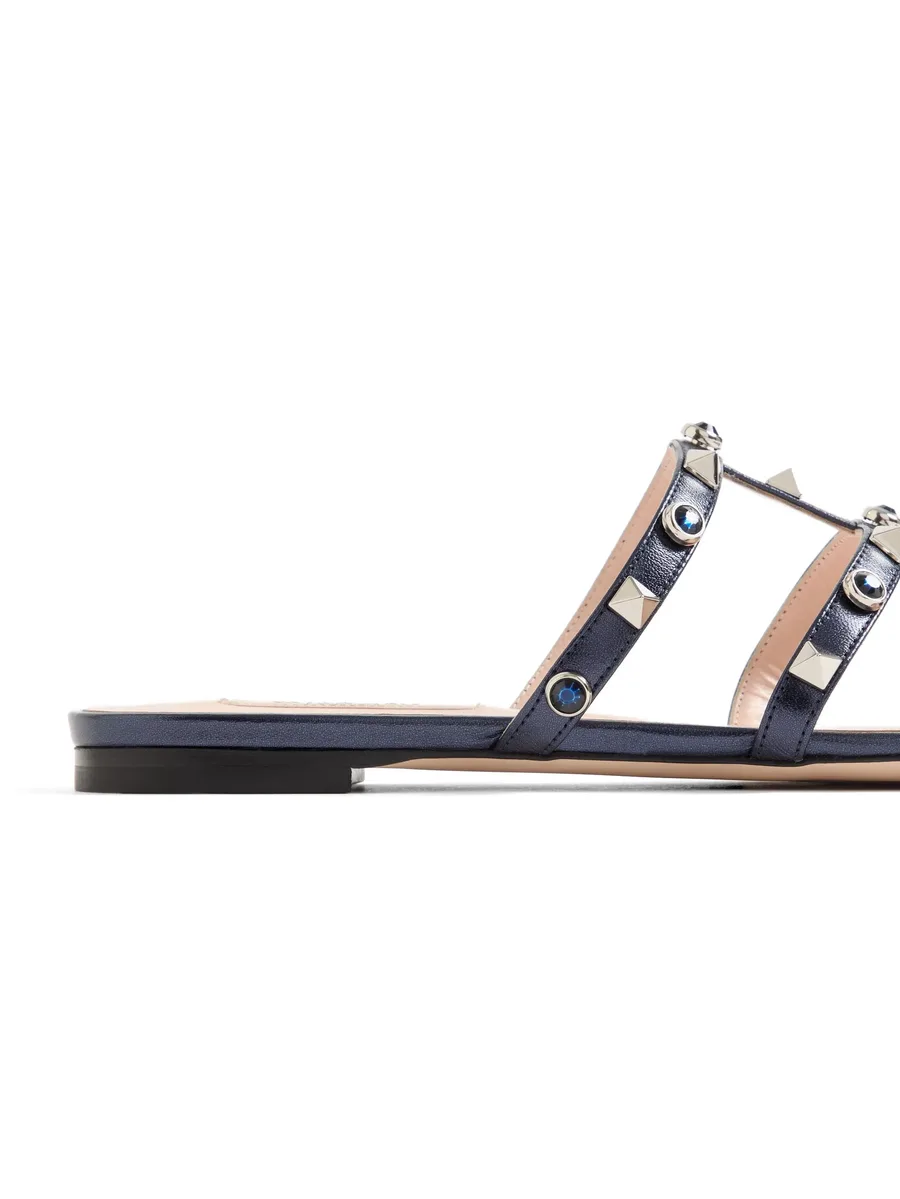 ламинированные босоножки Rockstud с кабошонами 12