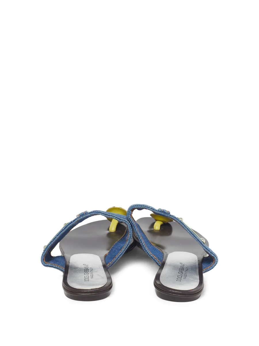 denim thong sandals 5