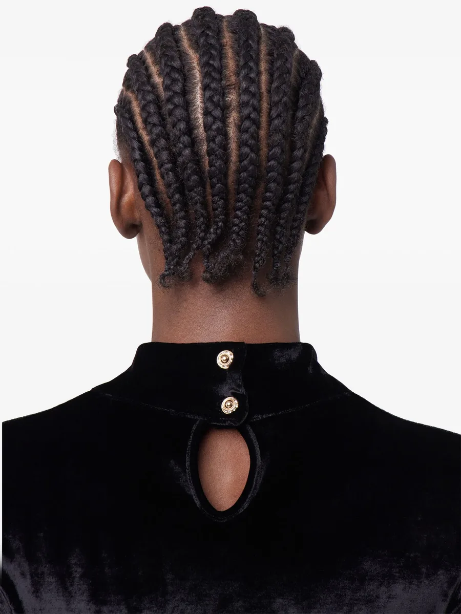 draped velvet top 11