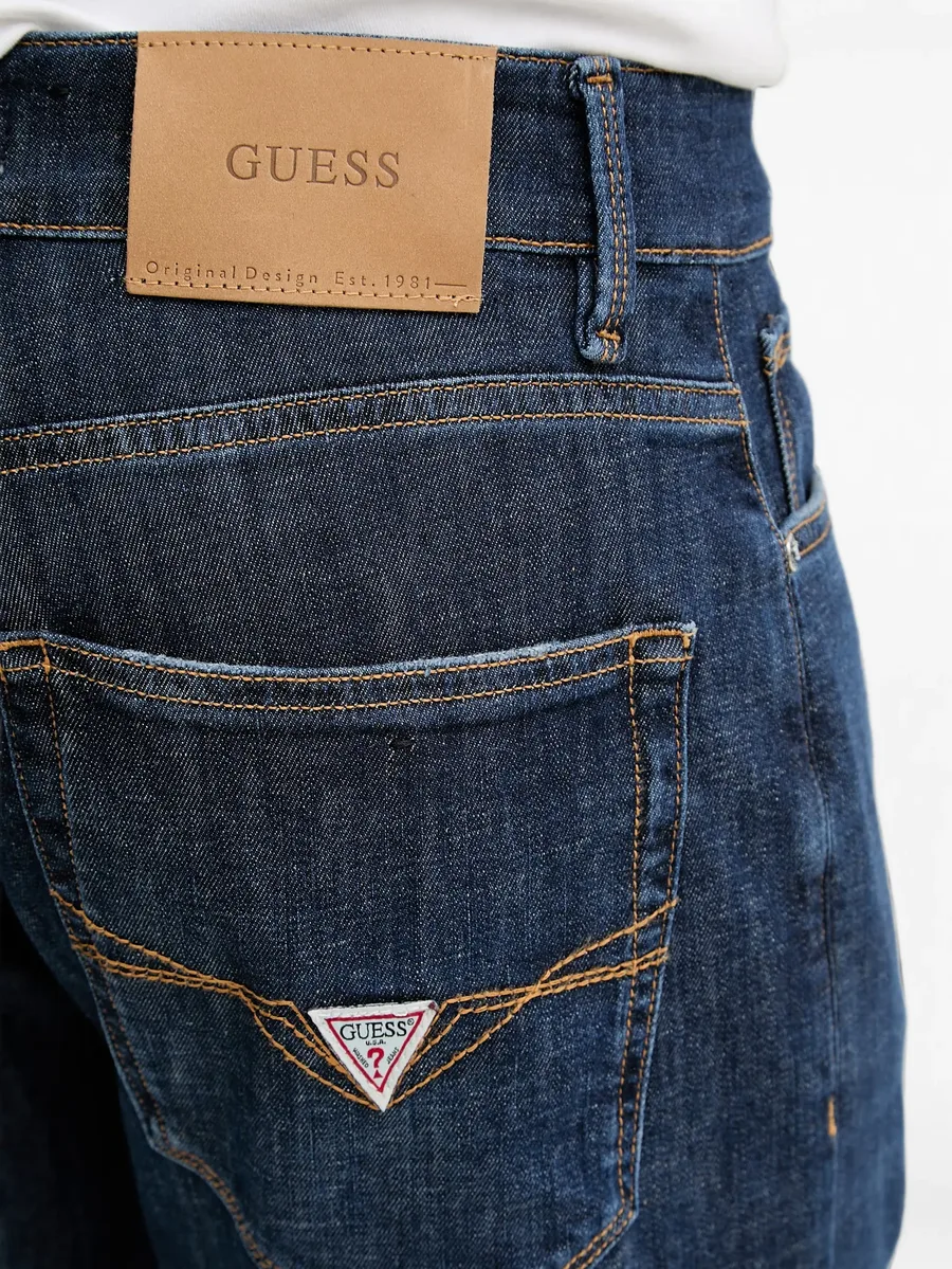 узкие джинсы с нашивкой-логотипом 8