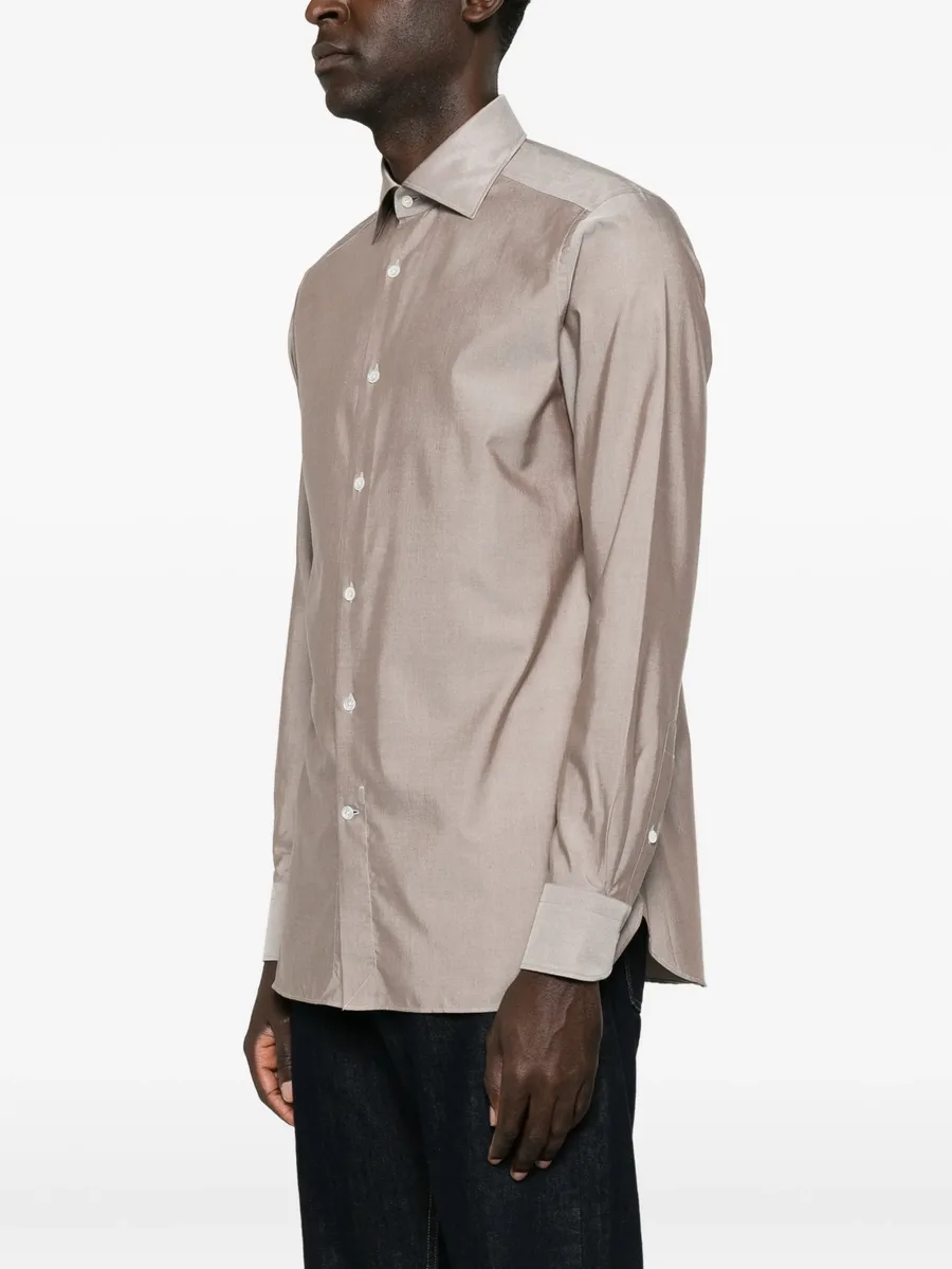 long-sleeve button-up shirt 3