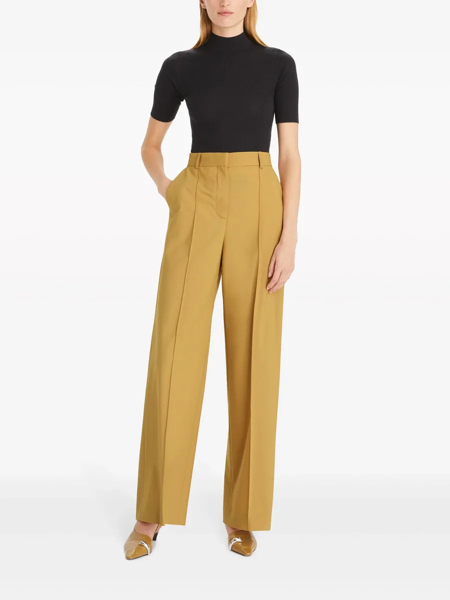 wide-leg wool trousers 3