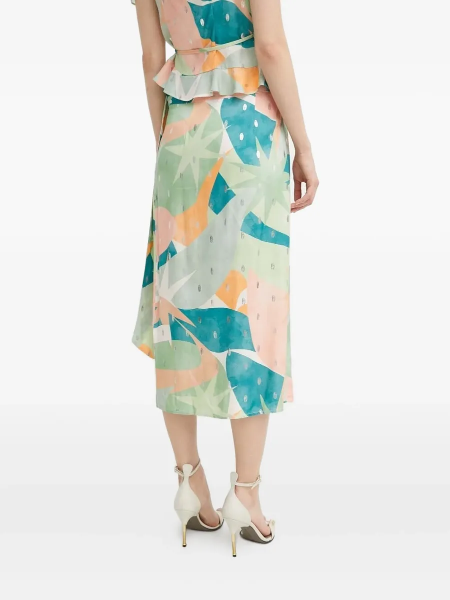 abstract-print asymmetric skirt 3