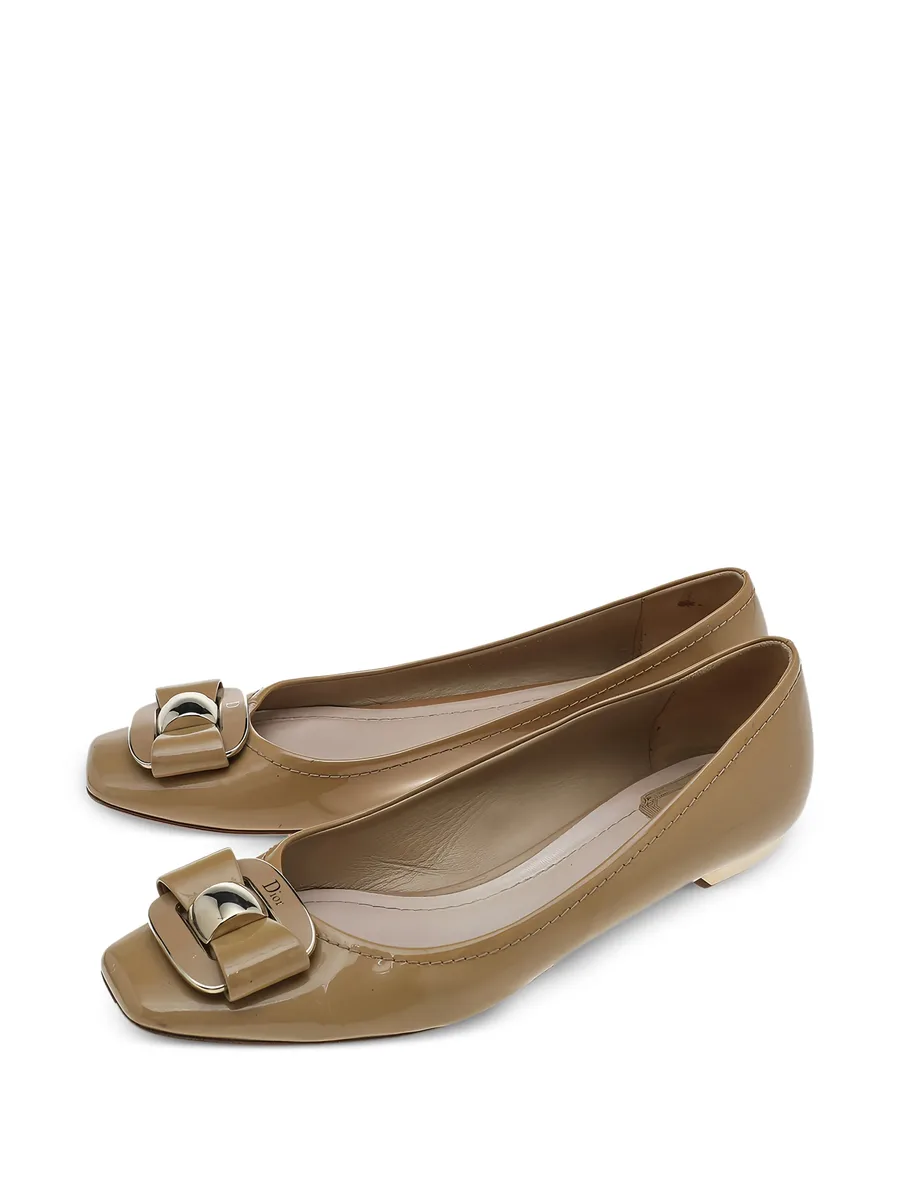 bow-detail ballet flats 6