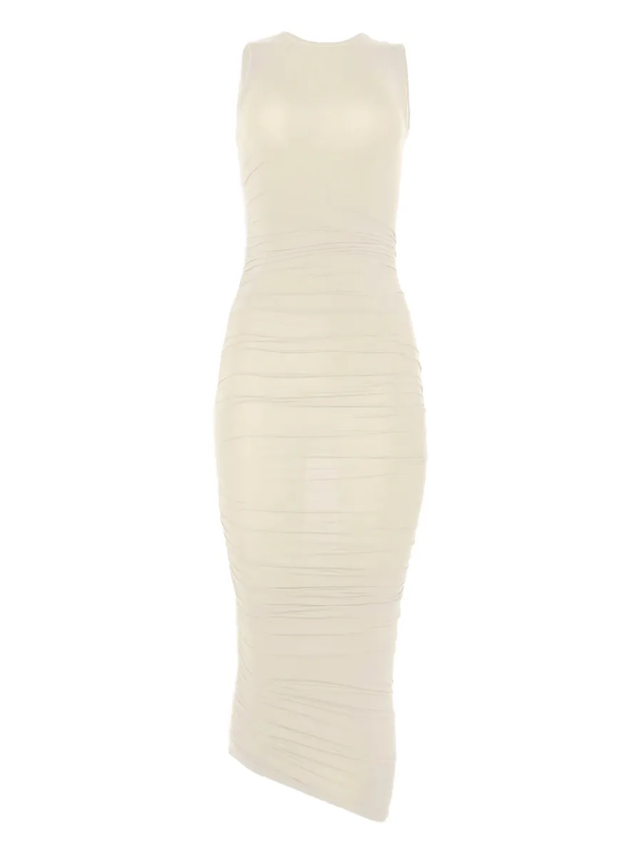 drape midi dress 1