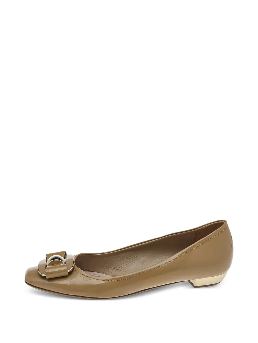 bow-detail ballet flats 1