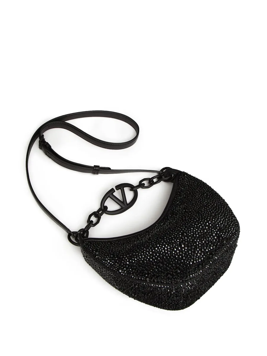 мини-сумка Moon Hobo с логотипом VLogo Signature 9