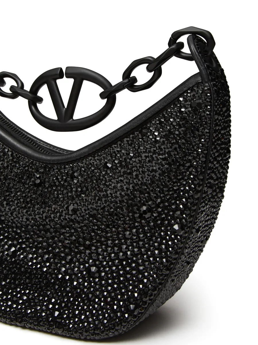 мини-сумка Moon Hobo с логотипом VLogo Signature 13