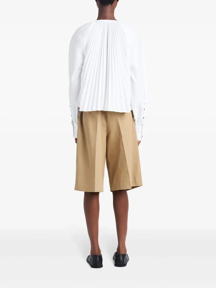 Monica pleat-detailing blouse 7