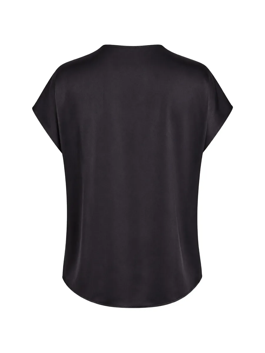 V-neck silk blouse 3