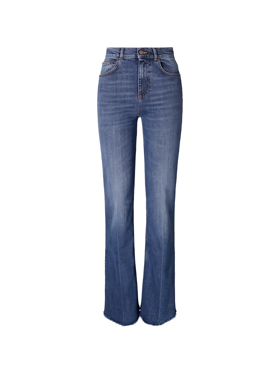frayed bootcut jeans 1
