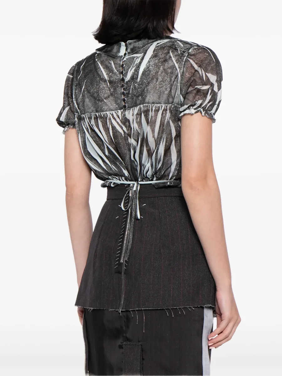 zebra-print short-sleeve bodysuit 7