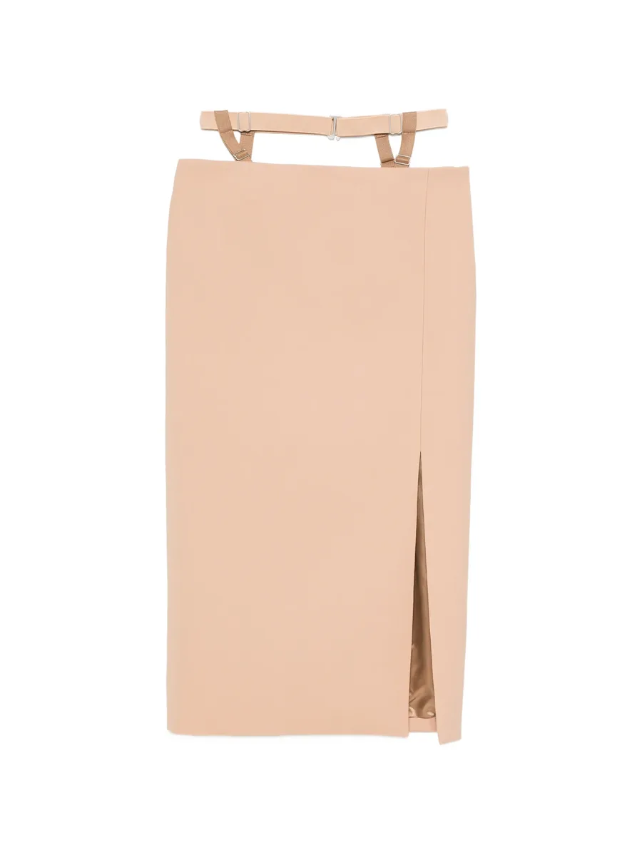side-slit midi skirt 1