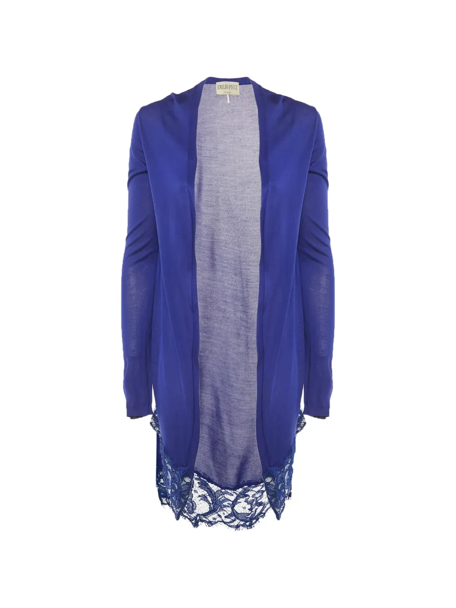 lace-trim cardigan 2