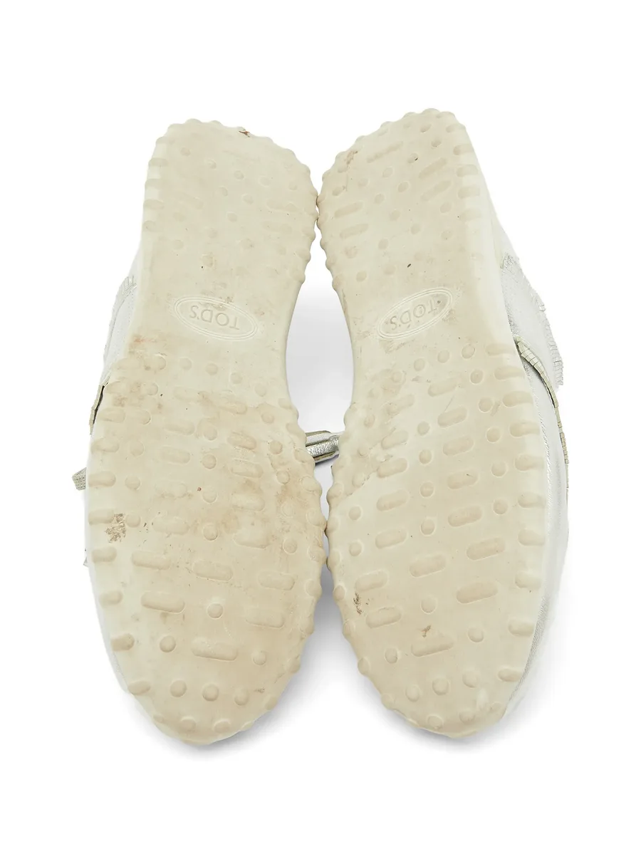 perforated tassel sneakers 7