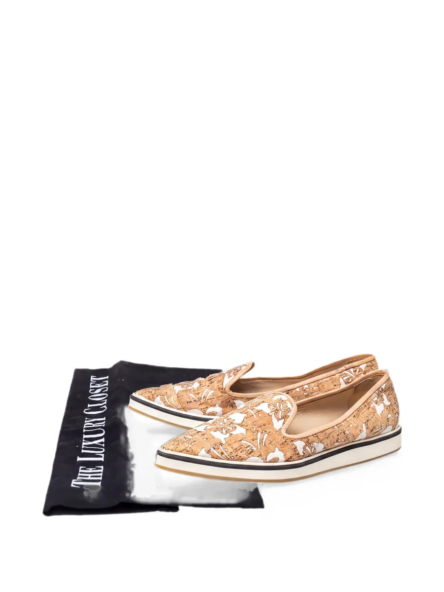 pointed-toe slip-on sneakers 1