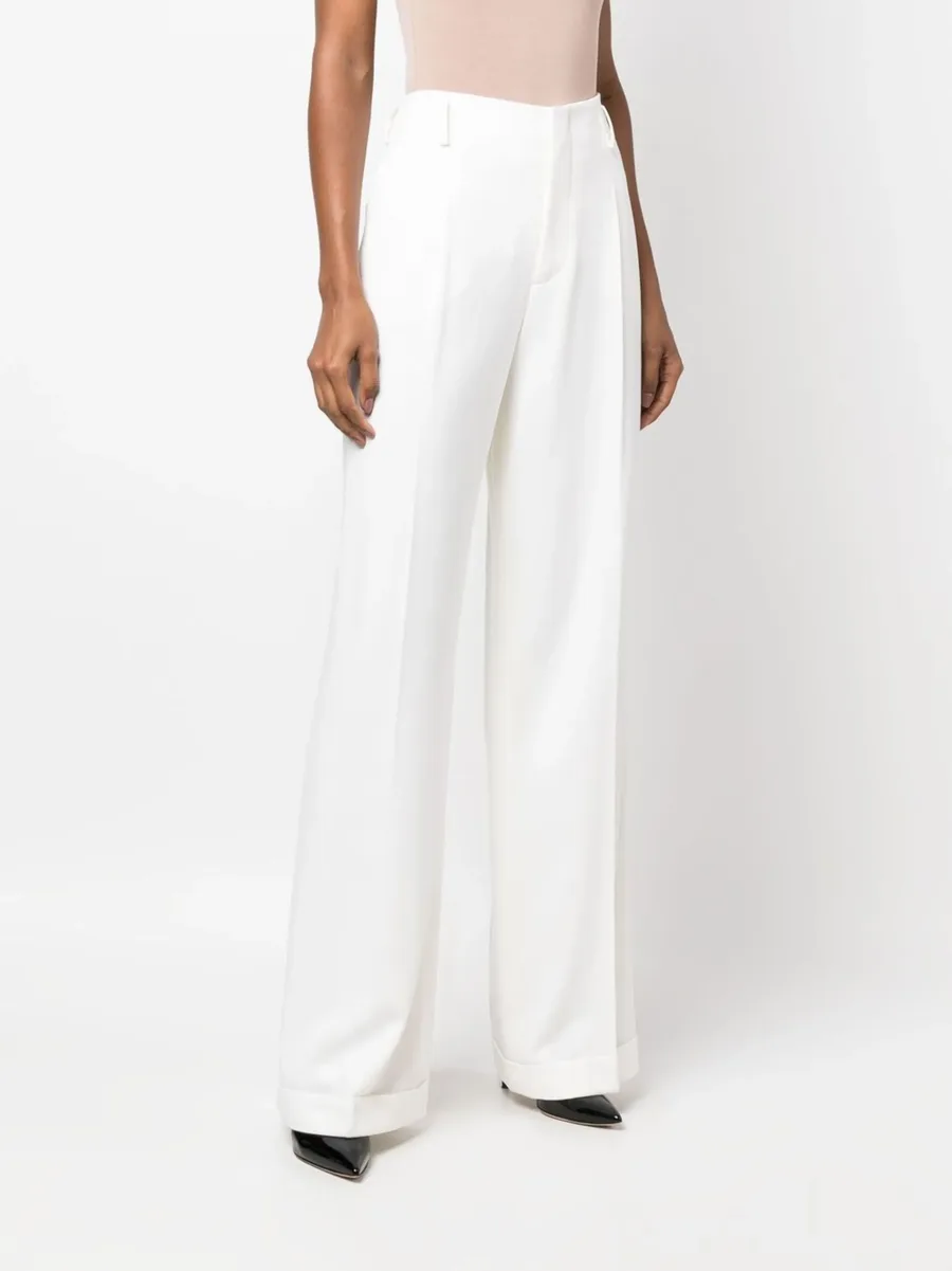 wide-leg tailored trousers 6