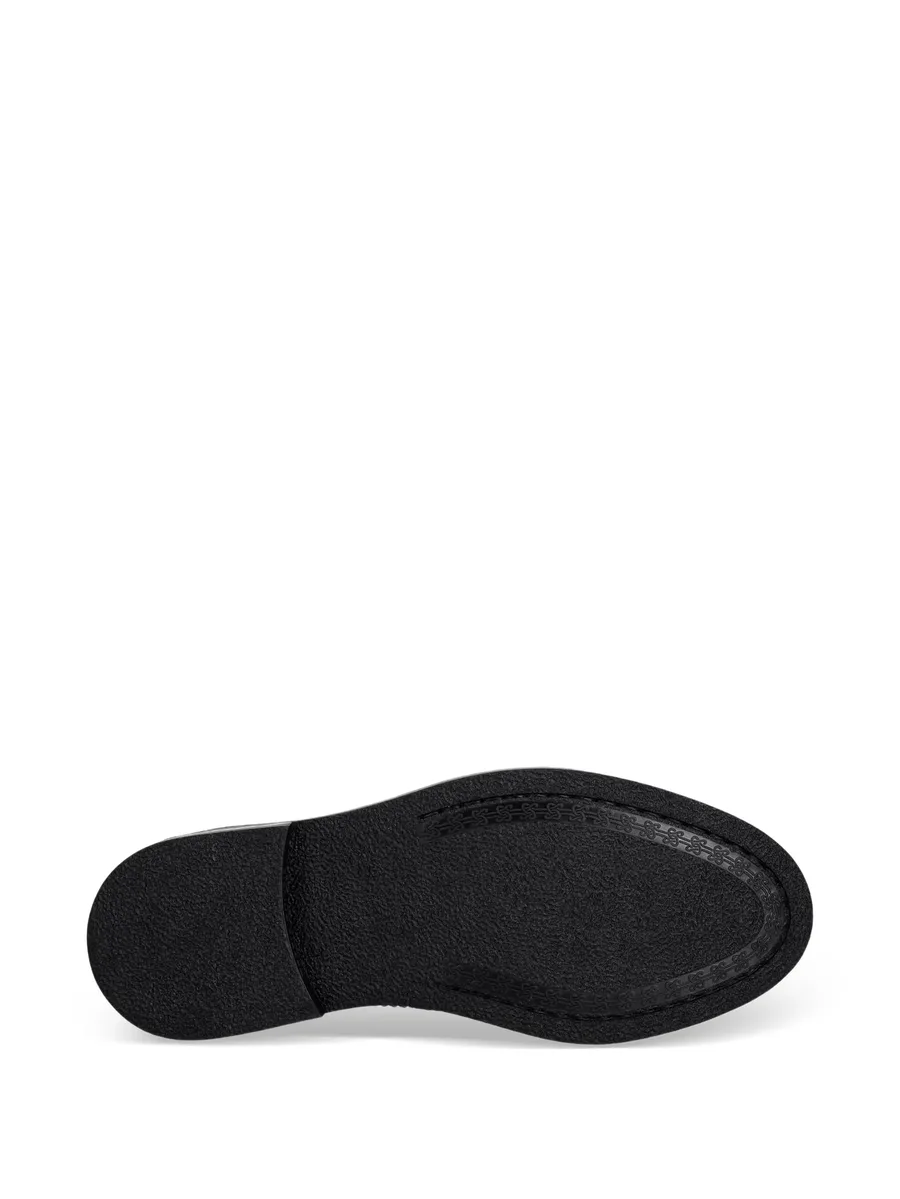 Reed woven-design penny loafers 10