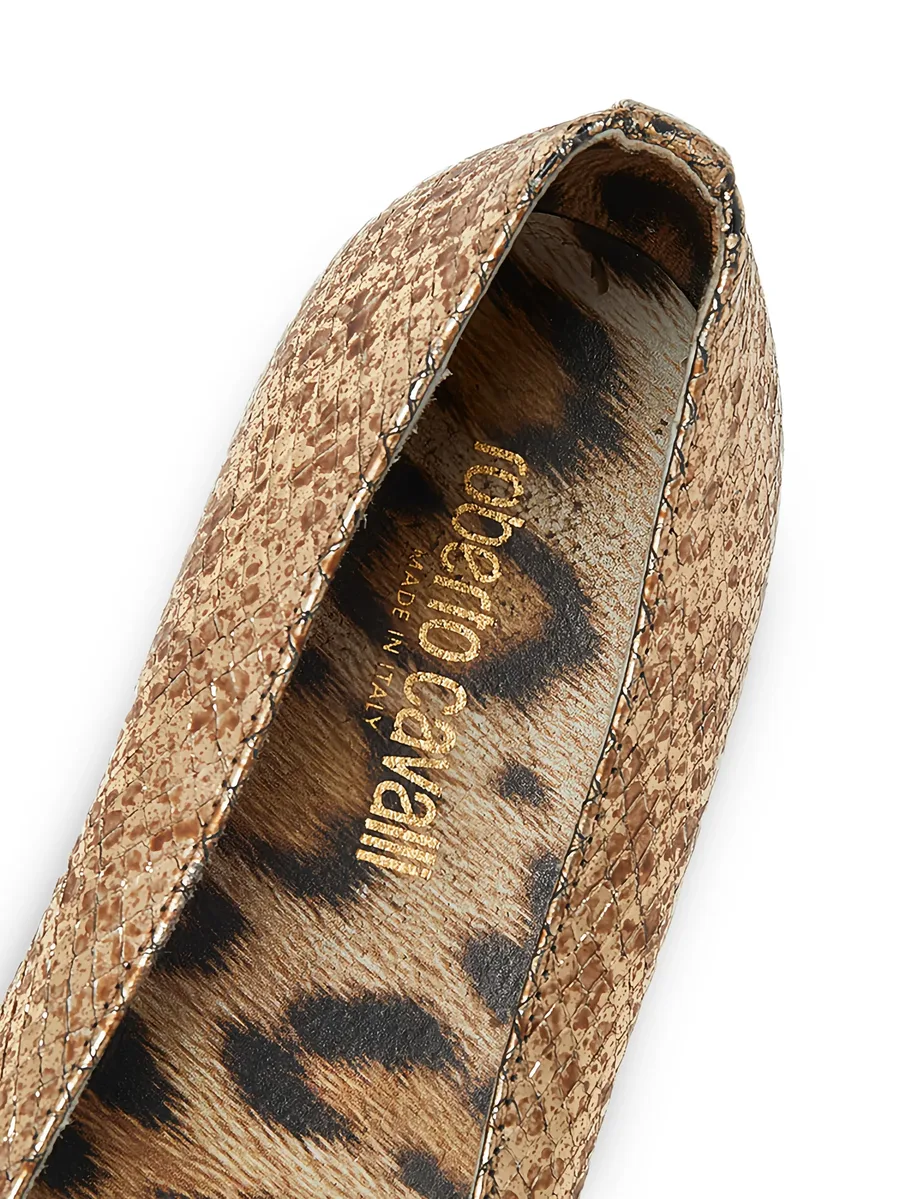 балетки с тисненым логотипом 7