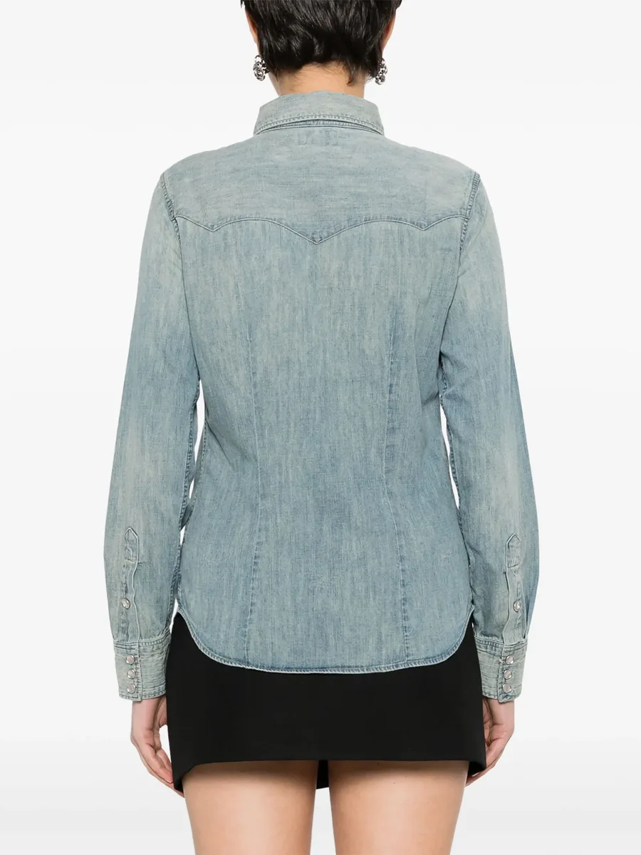 western-style denim shirt 8